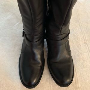 Born Cute Leather Mid calf booties🎉